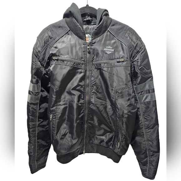 Harley-Davidson Light Bomber Style Biker Jacket - Picture 1 of 4